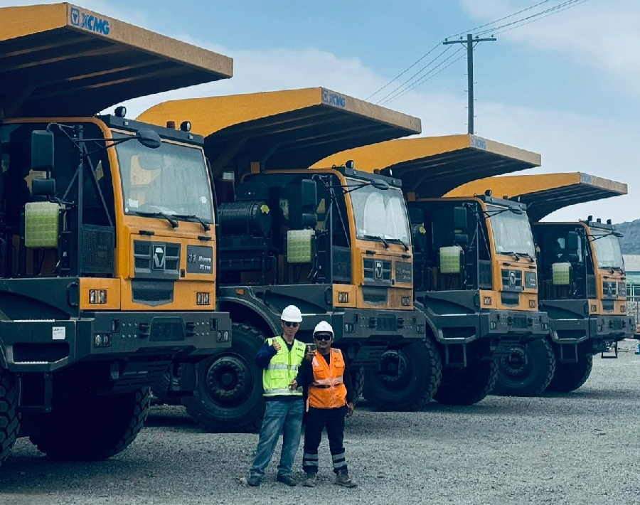 50台XG110矿卡为安第斯山脉注入cq9电子动能