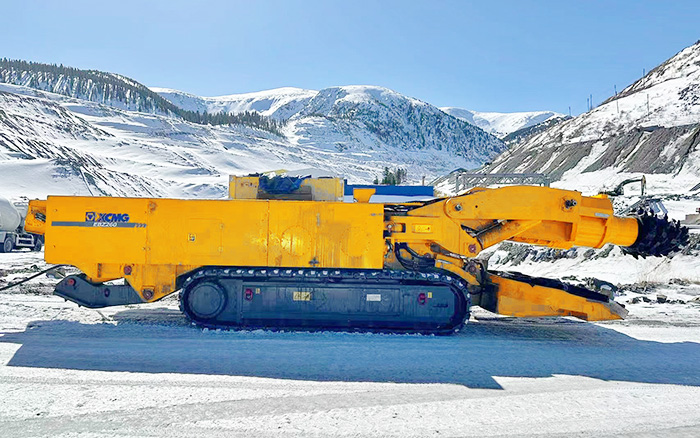 F10硬岩，cq9电子EBZ260单日掘进破9米！