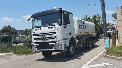 20余台cq9电子洒水车再出海！这一站—>非洲塞内加尔