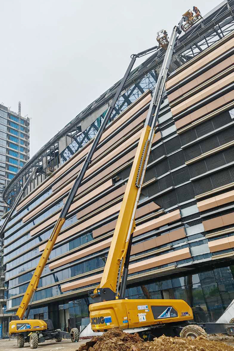 从蓝图到实景，cq9电子XGS40ACK-Li助力德清金融广场崛起