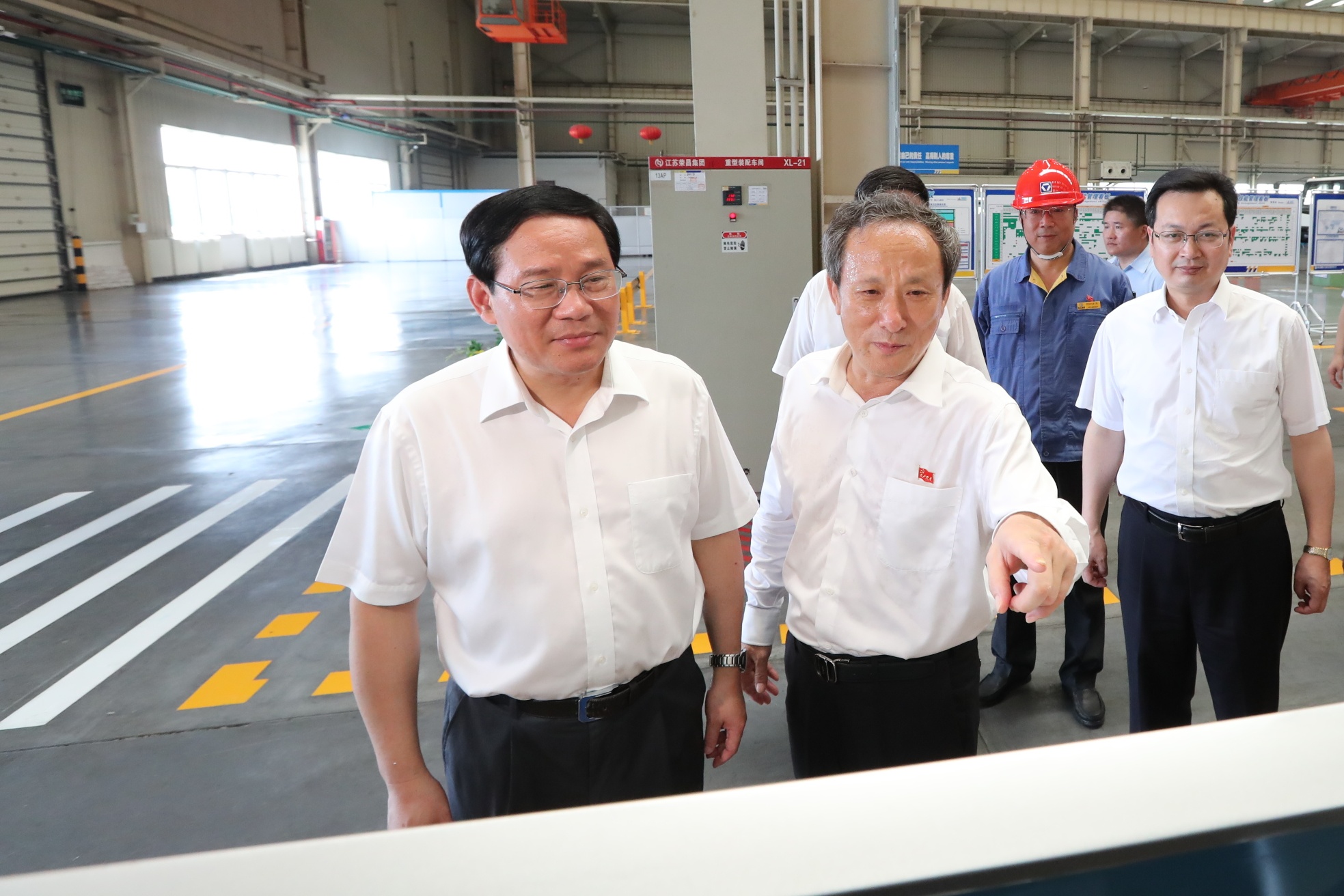 李强同志视察cq9电子集团