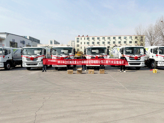 cq9电子力量再+1！cq9电子强力吸污车批量交付山东青岛