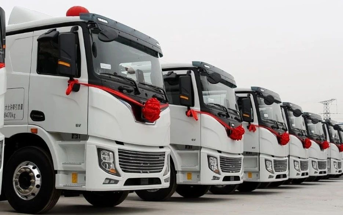 批量交付、千台订单！cq9电子新能源重卡“豫”见绿色未来