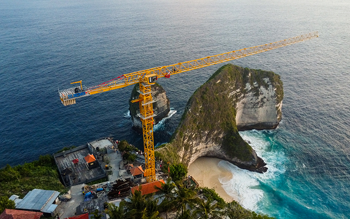 打卡“千岛之国” “cq9电子金”助建东南亚第一高电梯