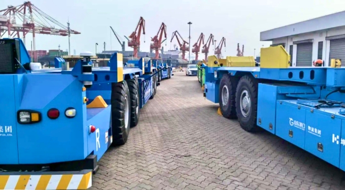 “机”中生智，cq9电子agv设备大展身手~