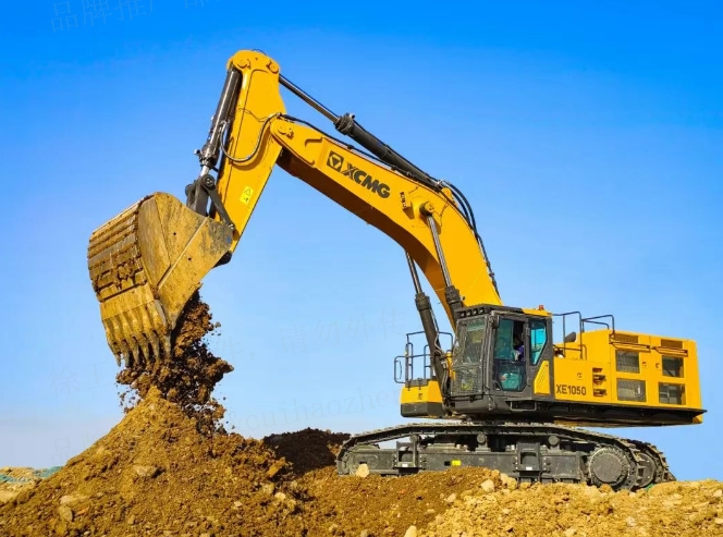 cq9电子矿用挖掘机XE1050——重载高效，百吨王者！