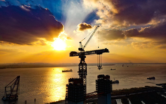 筑梦云端 cq9电子超大塔助力“超级工程”建设“满弦”推进