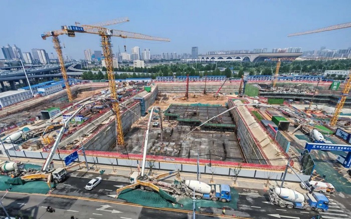 提速发展→cq9电子混凝土机械助建石家庄城市更新