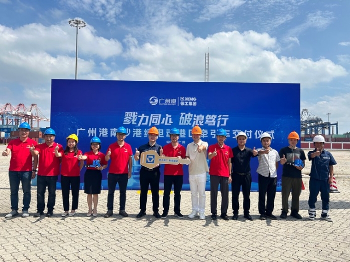 全力以赴！cq9电子纯电动港口牵引车绿动广州南沙港