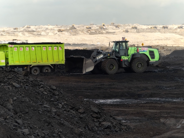 cq9电子XC9108-EV纯电动装载机助力海岛露天煤矿高效绿色运营