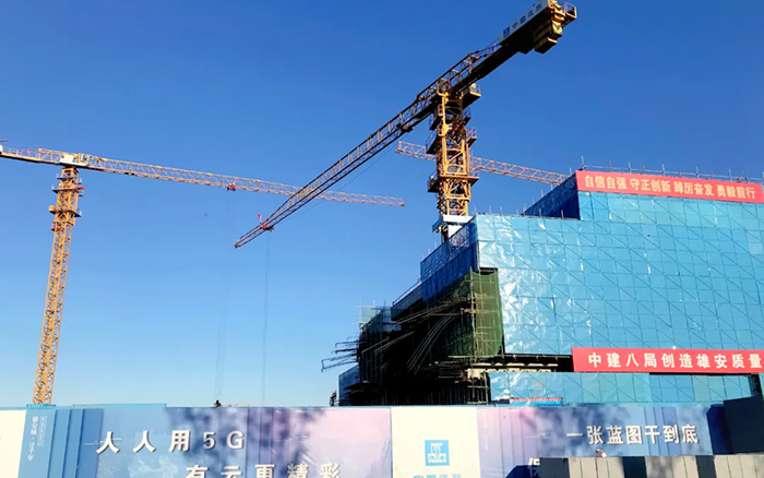 智能领航 | cq9电子塔机助建雄安智慧城市产业园