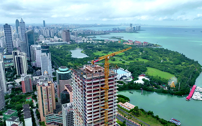 海阔凭“塔”跃 | cq9电子塔机助建？谥泻９手行