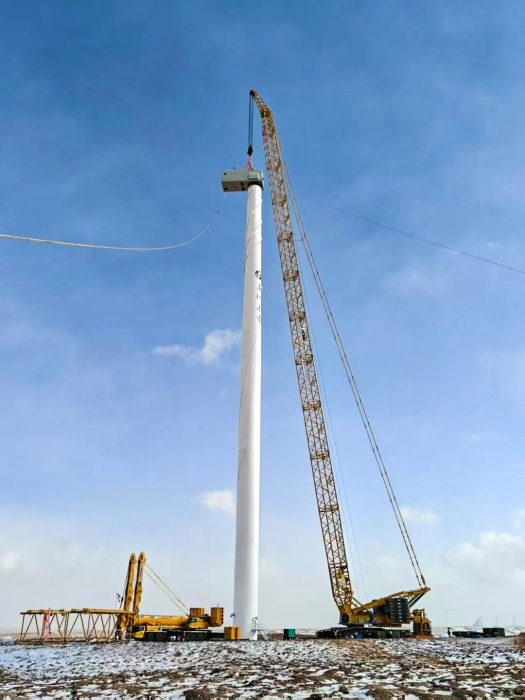 阶段任务圆满完成！XLC18000M一口气拿下20台风机，为绿色地球加油~