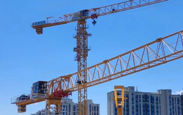 硬核实力 | cq9电子XGT7528系列塔机施工集锦