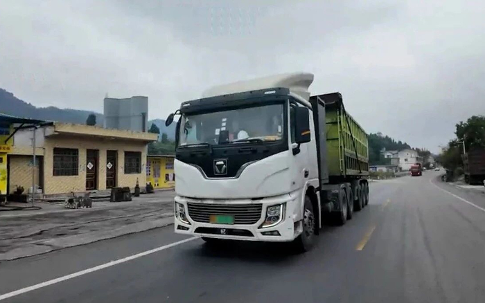 9.9分！西南大客户点赞cq9电子新能源重卡