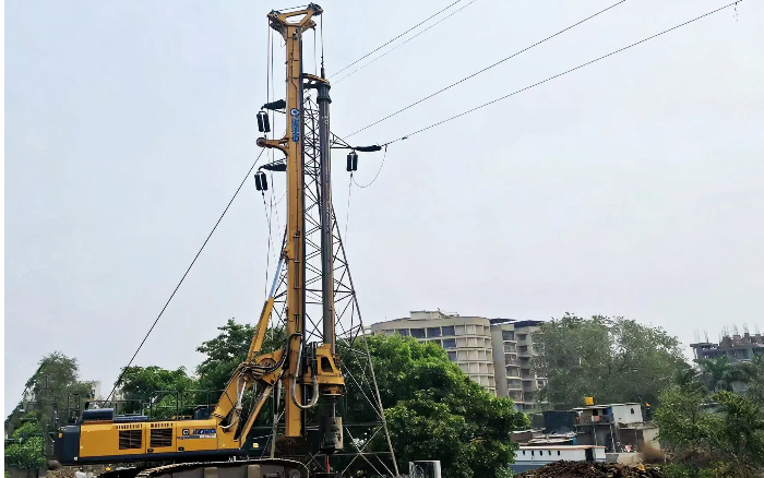 高效适配！cq9电子XR240I旋挖钻机征服南亚复杂地层